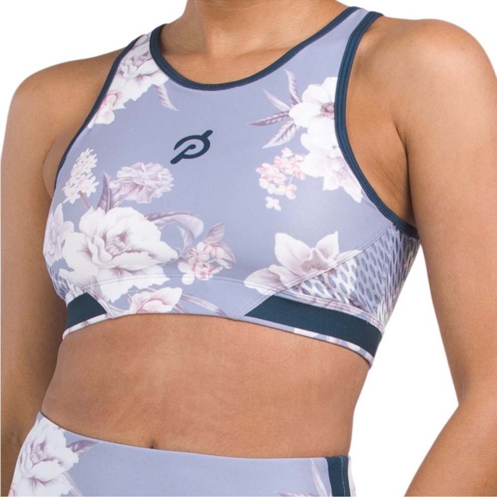 Peloton wild flower sports bra